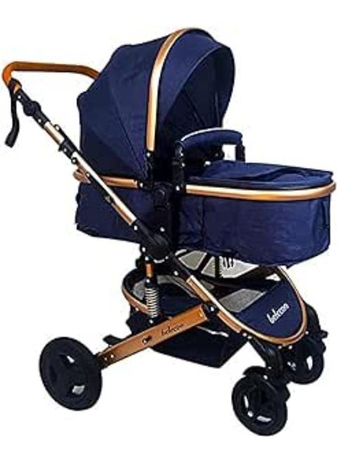 Belecoo Baby Stroller Shockproof - Dark blue