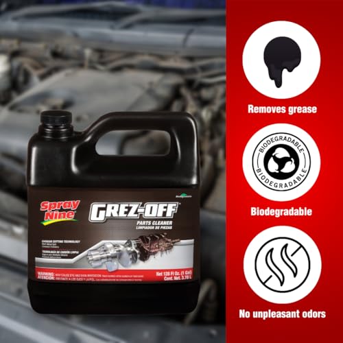Spray Nine 22701 Grez-Off Heavy Duty Degreaser, 1 Gallon (Packaging may Vary) - Image 3