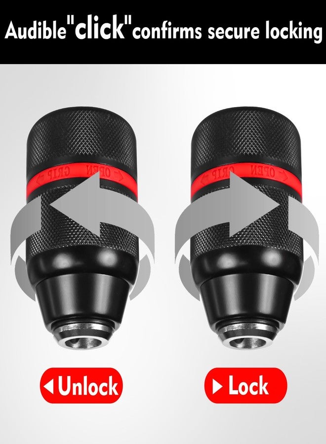 KPROE Keyless Drill Chuck 1/2" 20UNF for Milwaukee - 1.5-13mm Self-Tightening Quick Change Chuck, Fits M18/M12 Drills & Impact Drivers, Alloy Steel Construction - Image 4