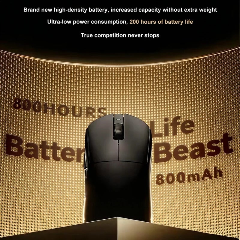 ATK A9 Air Ultimate Wireless Gaming Mouse 39g Dual Mode PAW3955 Master Lightweight Dual 8K for Fps, Esports - Image 5