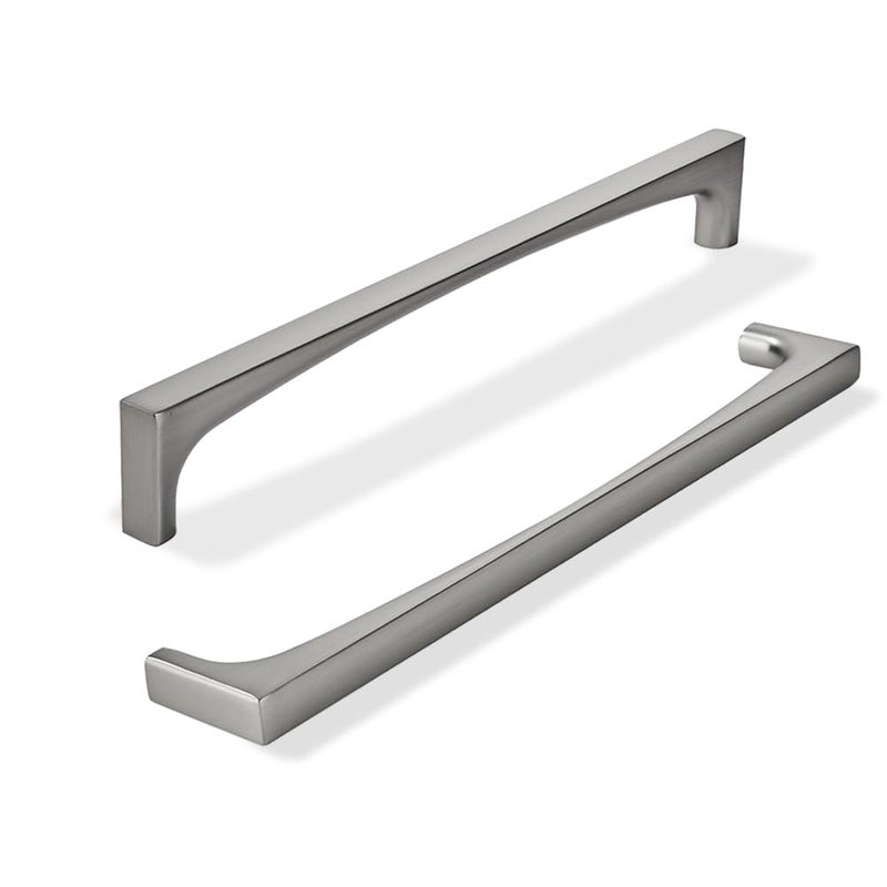 khtumeware 5 Pack Solid Handles 12Inch305mm Brushed Nickel Cabinet PullsHeavy Duty for Kitchen Cabinets Cupboards Drawers and Bathroom Hardware - Image 2
