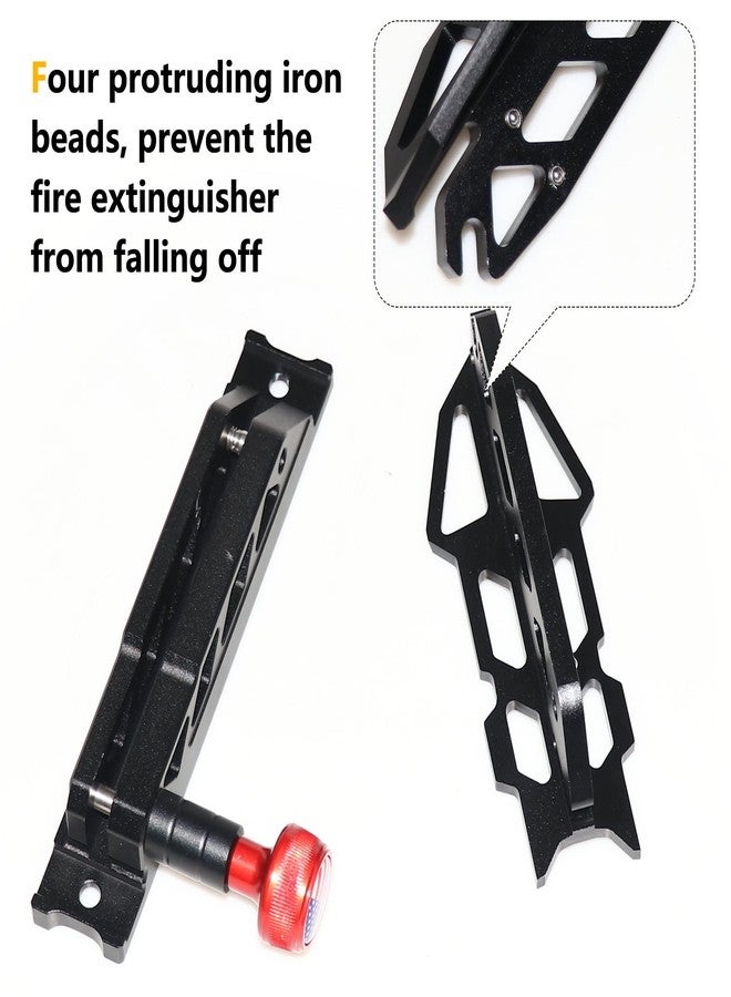 Bestaoo Adjustable Roll Bar Fire Extinguisher Mount Holder for Jeep Wrangler TJ JK JKU JL UTV Polaris RZR Ranger Camper Van, Aluminum, Quick Release, Upgrade - Image 5