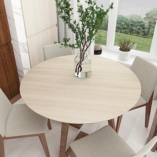 Boobest Beige Cherry Wood Wallpaper Peel and Stick Wallpaper Thick Wood Grain Contact Paper for Cabinets Countertops Waterproof Self Adhesive Light Wood Contact Paper Vinyl Wall Paper 15.74" x 118" - Image 3