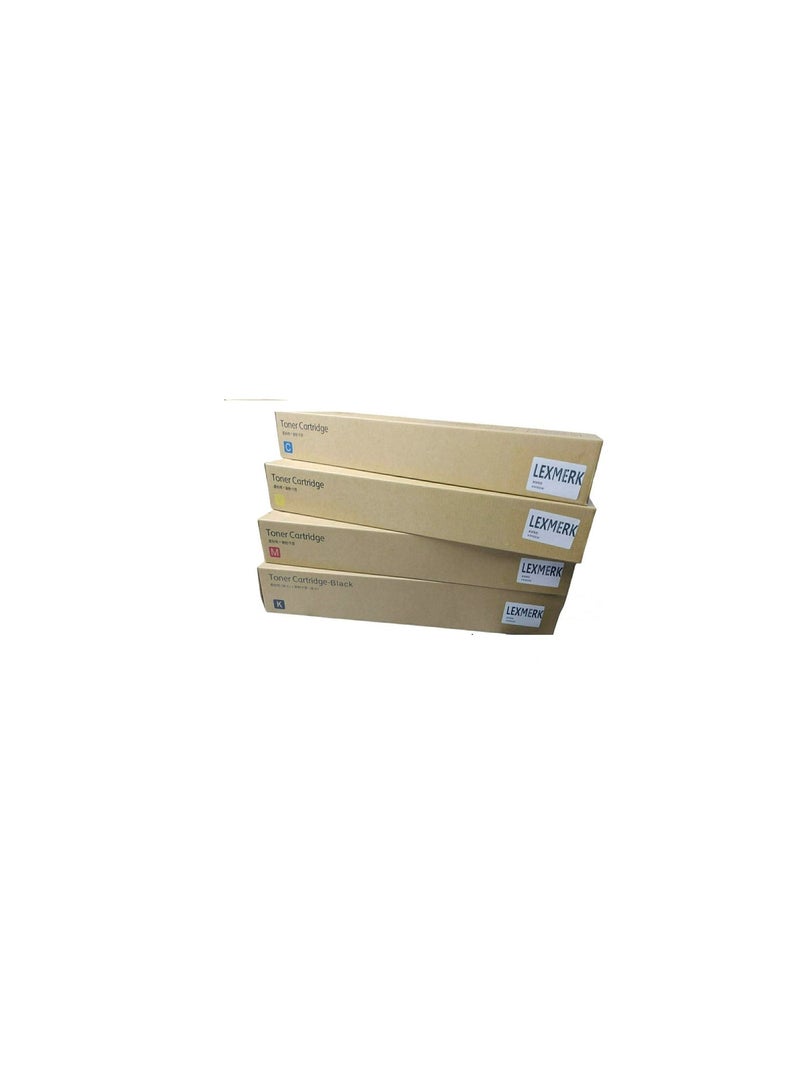 طقم أحبار ليكس مارك 950X ألوان كاملة