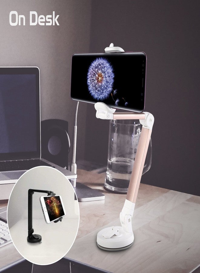 Cellet Car Phone Mount - Windshield & Dash Holder, Strong Suction, Foldable (White) - Image 3