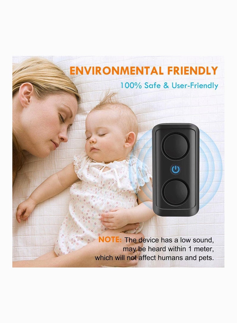 SYOSI Ultrasonic Pest Repeller Plug in Mouse Deterrent  Black  - Image 3