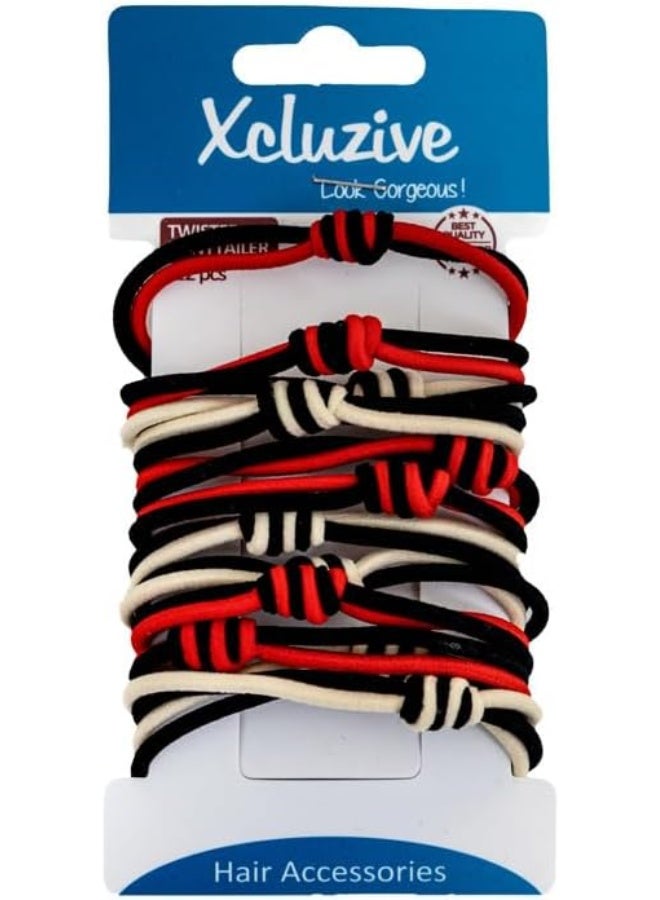 Xcluzive ربطات ذيل الحصان الملتوية 12S - Image 1