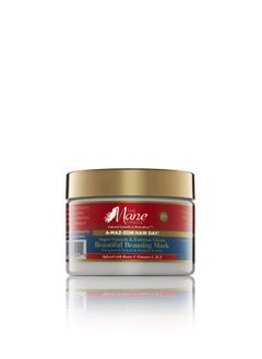 THE MANE CHOICE A Maz Zon Hair Day Beautiful Beaming Mask Reviving Deep Conditioning Hair Mask For Dry Thirsty Hair Coats Hair In Biotin And Vitamins Cde (12 Oz)  - Image 1