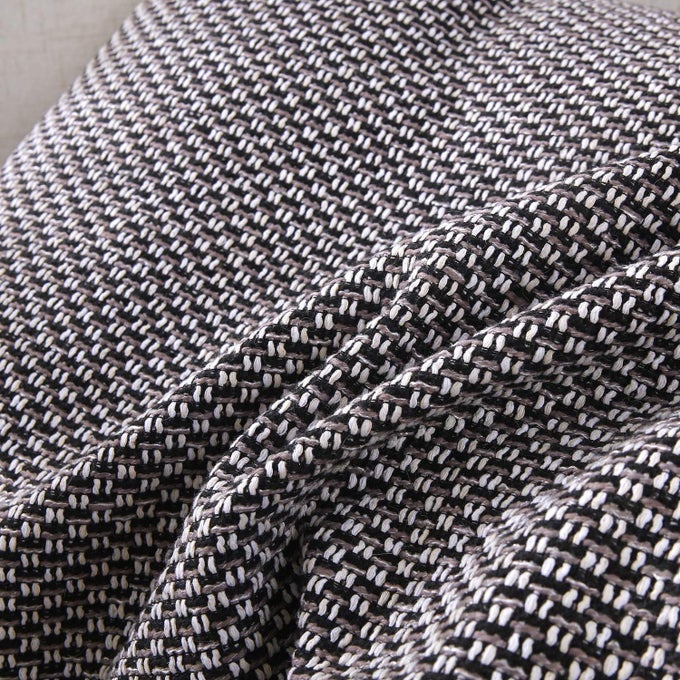 FULL SIZE 3 SIDE ZIPPER UPHOLSTERY THICK LINEN GREY BLACK MIXED FUTON COVER SOFA DAYBED MATTRESS SLIPCOVER COUCH PROTECTOR LINENGREY FULL SIZE