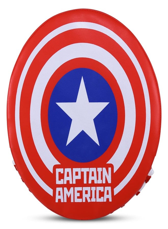 Starter Captain America Focus Pad with Boxing Gloves by Starter - Ideal for Boxing Training,Glove Set,Kick Boxing,Multi-Colour - Image 3