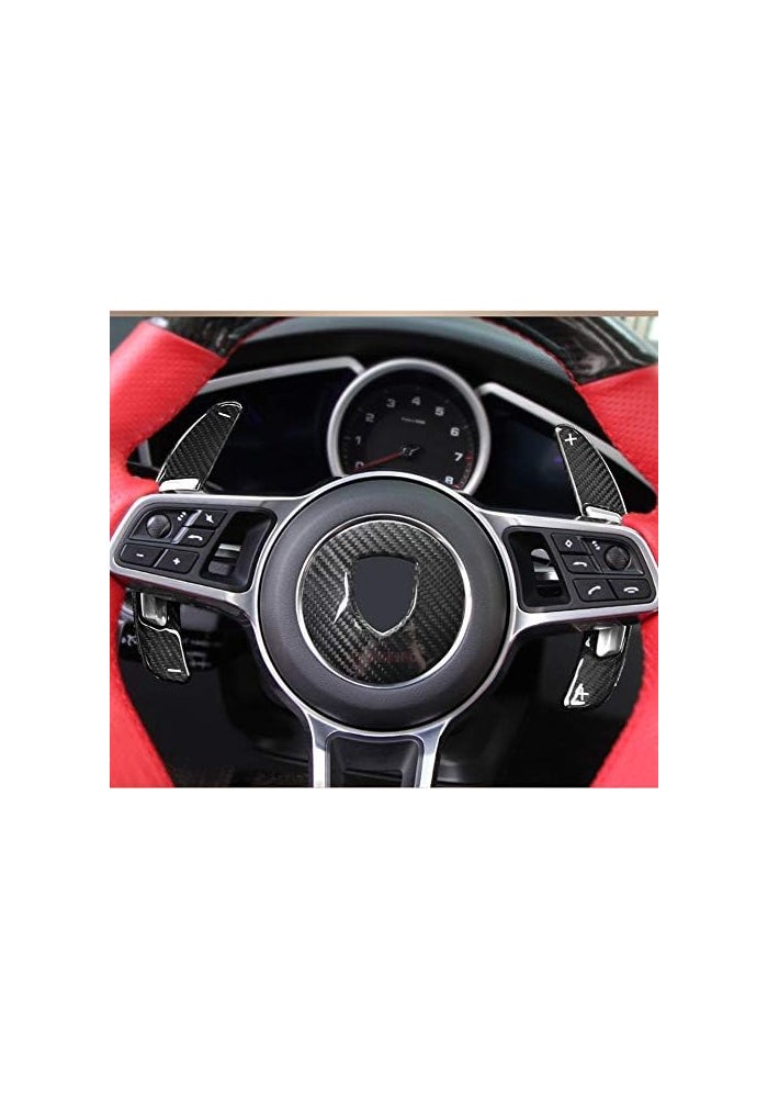 Wivplex Carbon Fiber Steering Wheel Cover for Porsche - Image 4