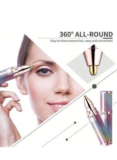 Generic Facial and Eyebrow Hair Remover 2 in 1 Rechargeable  - Image 2