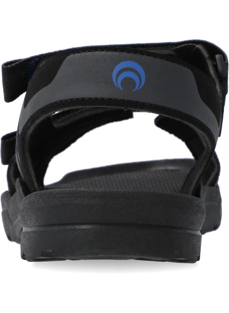 Outventure Track Men's Hiking Sandals – Black Durable Outdoor Sandals with High-Traction Sole and Adjustable Straps - Image 5