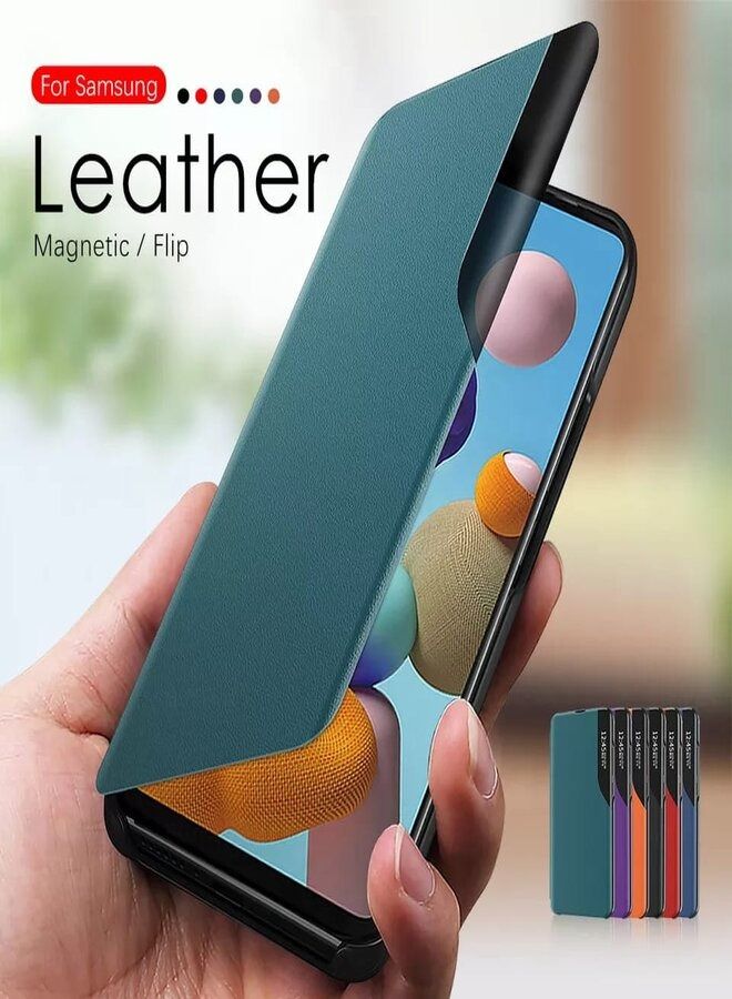 قلاب ذكي مع غطاء نافذة شفافة لهواوي P30 لايت - Image 4