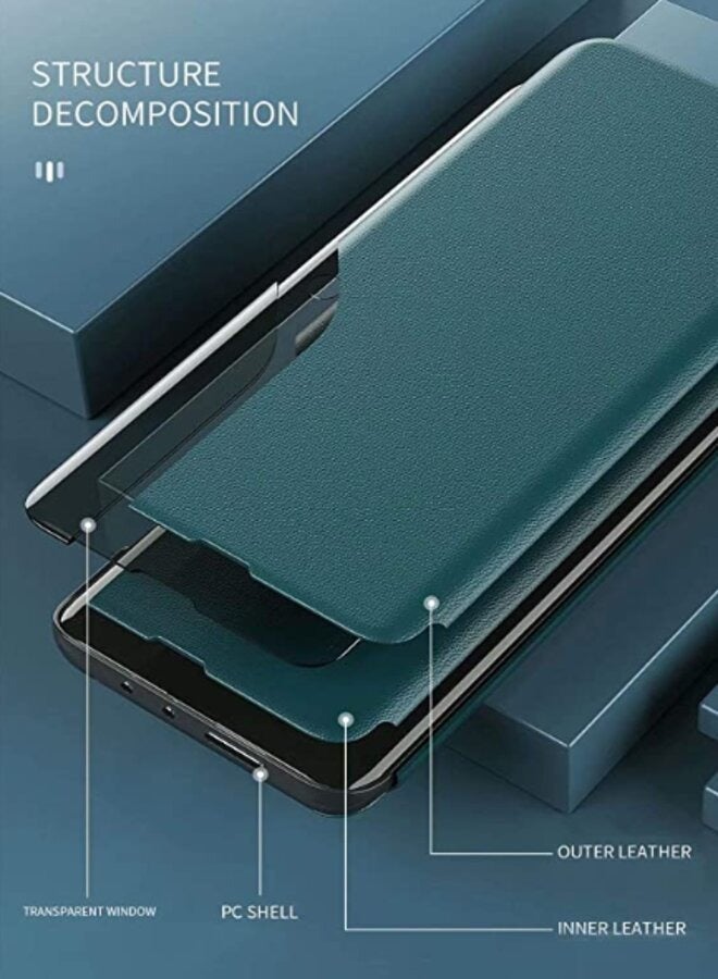 قلاب ذكي مع غطاء نافذة شفافة لهواوي P30 لايت - Image 2