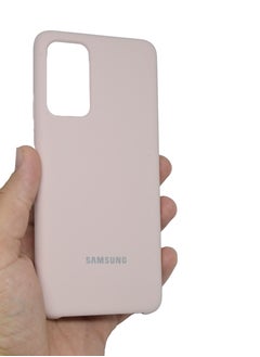Logo Silicone Protective Case for Samsung Galaxy A82 Cover Slim Stylish with Inside Microfiber Lining  - Image 3