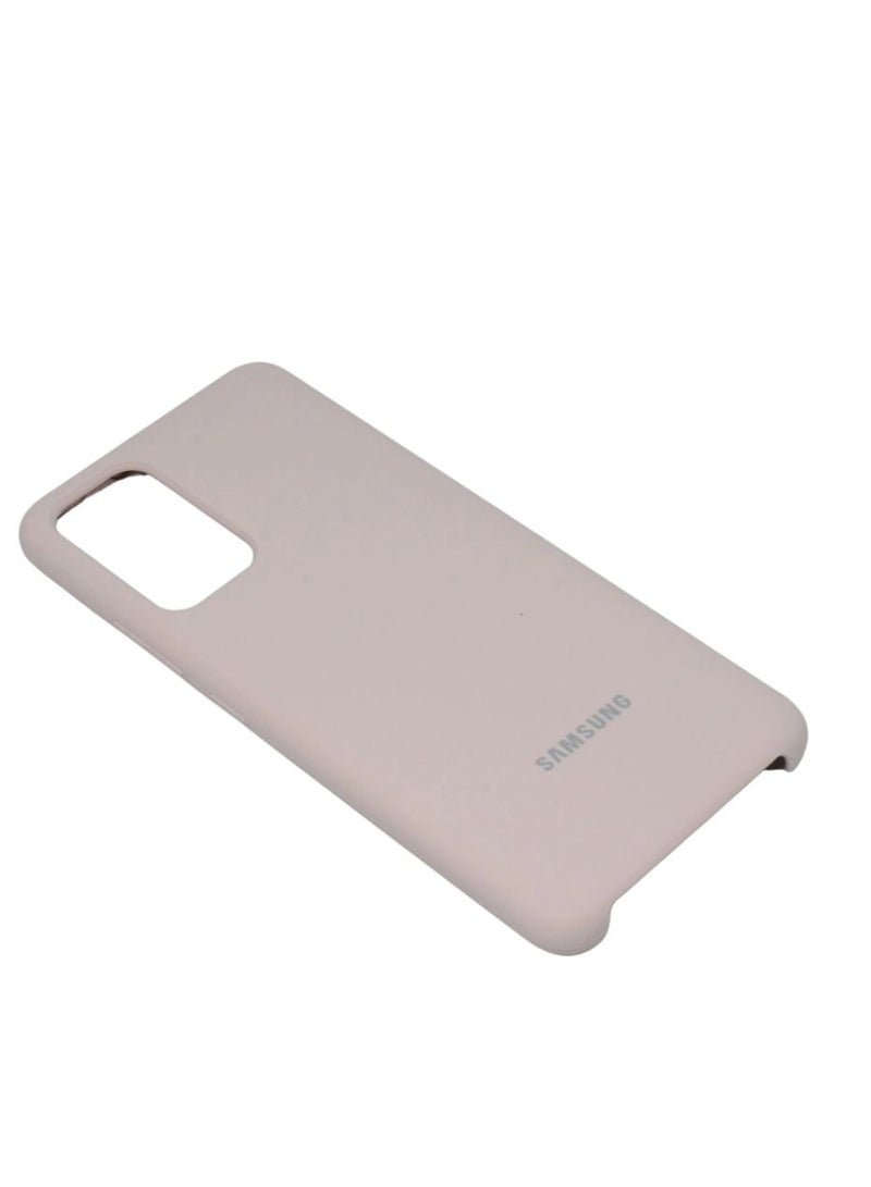 لوجو جراب واقٍ من السيليكون لهاتف Samsung Galaxy A82 غطاء نحيف أنيق مع بطانة داخلية من الألياف الدقيقة - Image 2