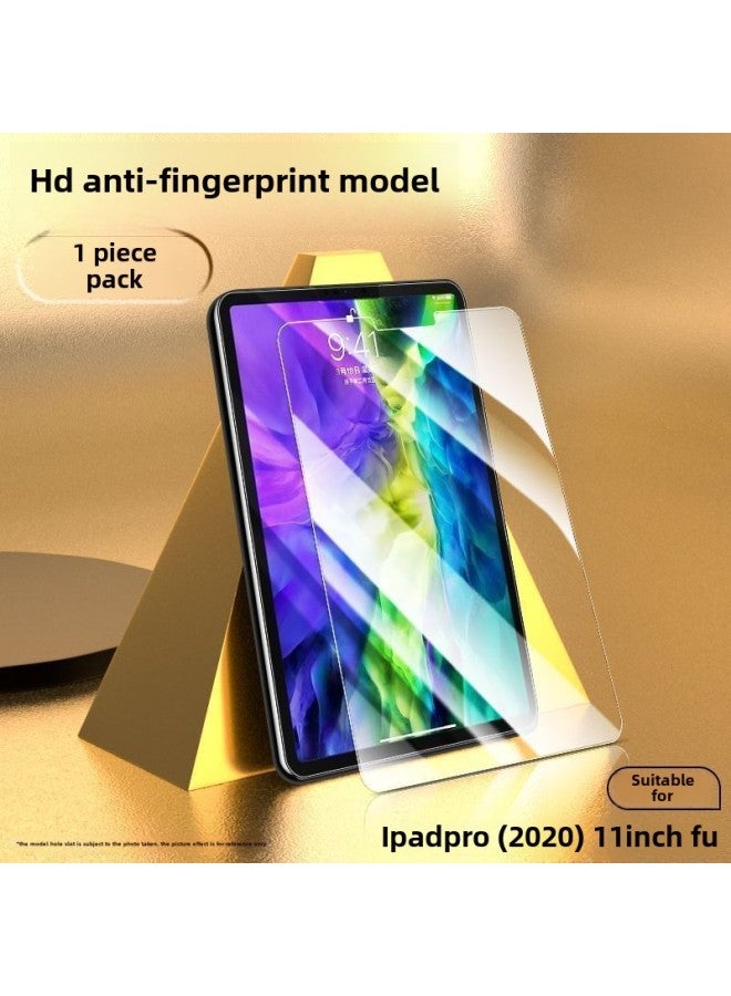 لجهاز iPad 9/8، غشاء حماية Pro11 بوصة 10.2/9.7، غشاء مسطح Air45 Mini6 - اللون: iPad Pro (2020) 11 بوصة - المقاس: غشاء زجاجي مقوى 【طلاء كهربائي فائق الوضوح】 قطعة واحدة - قطعة أثرية مجانية - Image 1