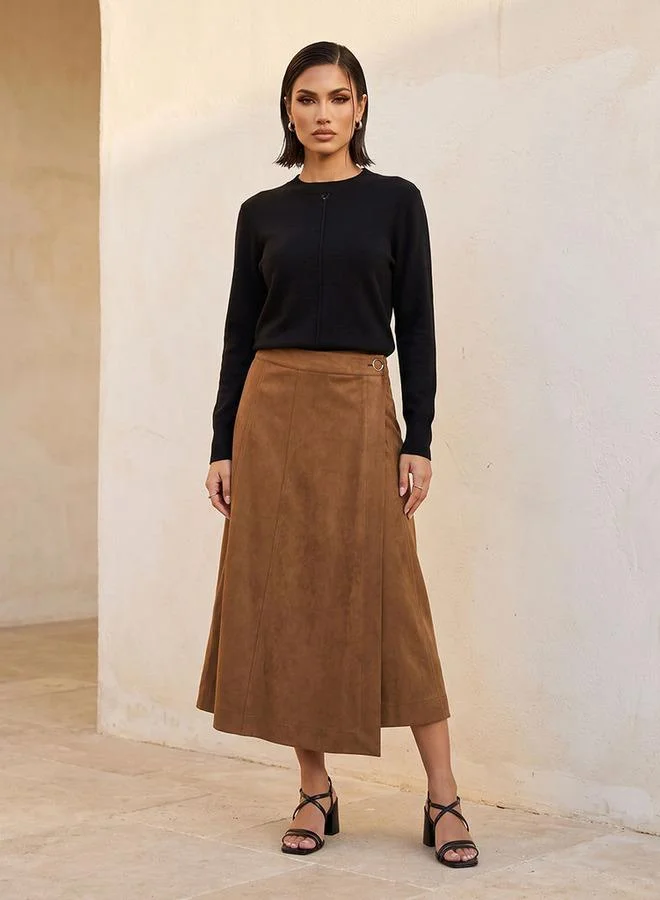 Splash FAV Smart Textured Crew Neck Sweater