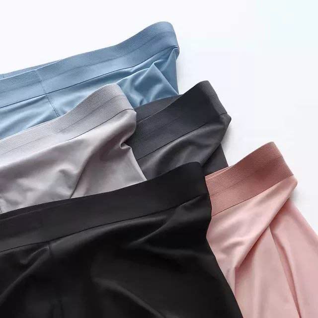ASJAR Ultra-Soft Material Trunks for Men | Ice-Silk Men Short | Underwear | Multi-Colored.(Pack of 3) | Underwear Boys Multicolour - Image 4