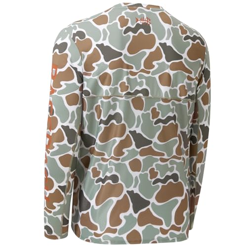 BASSDASH Mens Camo Fishing Shirts UPF 50 Long Sleeve Quick Dry Lightweight TShirts for Outdoor Hiking Kayaking FS37M - Image 3