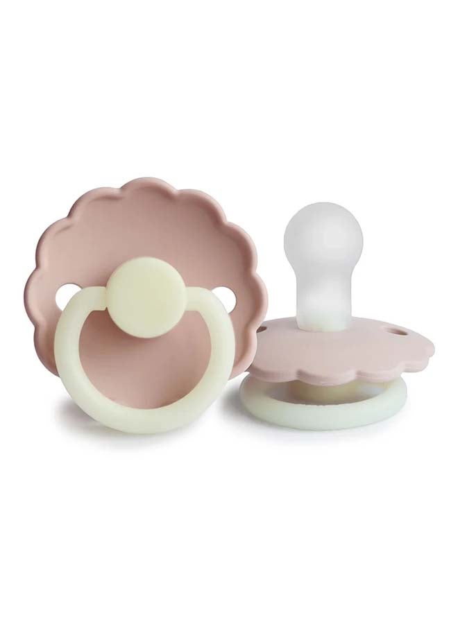 FRIGG لهاية الأطفال من FRIGG دايزي سيليكون 0-6 أشهر 1-Pack بلش نايت - الحجم 1 - Image 2