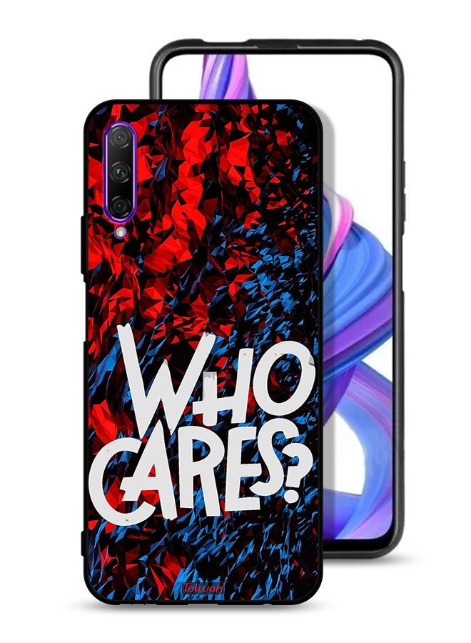 Tolwak Huawei Y9s Protective Case Cover Who Cares - Image 1