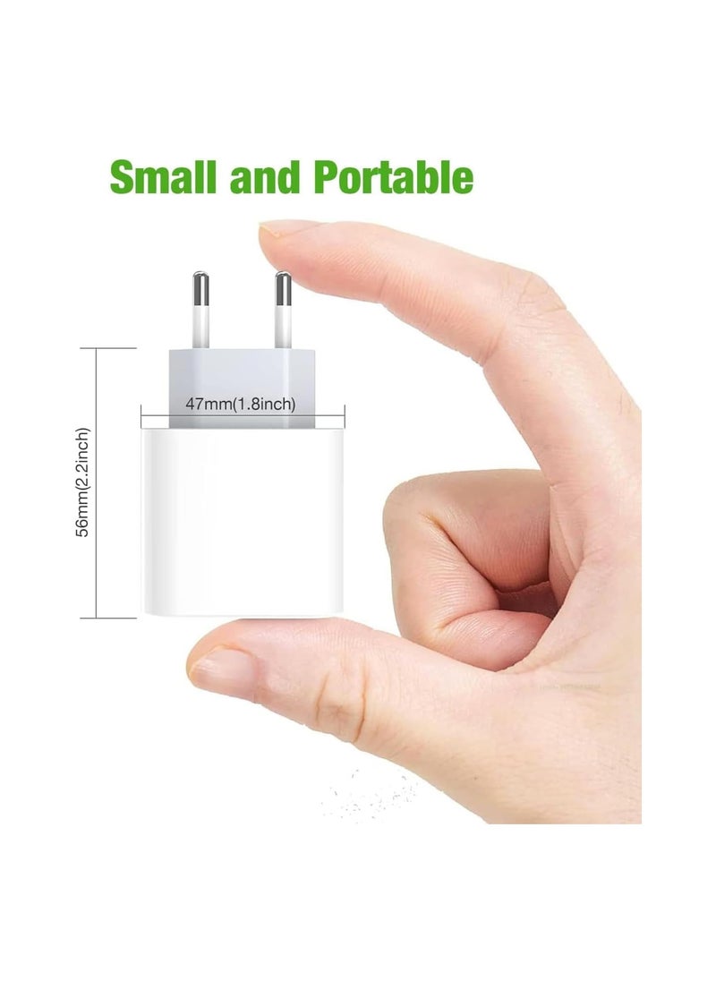 Beauenty - fast charging 20W PD3.0 portable power adapter EU US PD 20W USB C wall charger for iphone 13 pro max charger - Image 1
