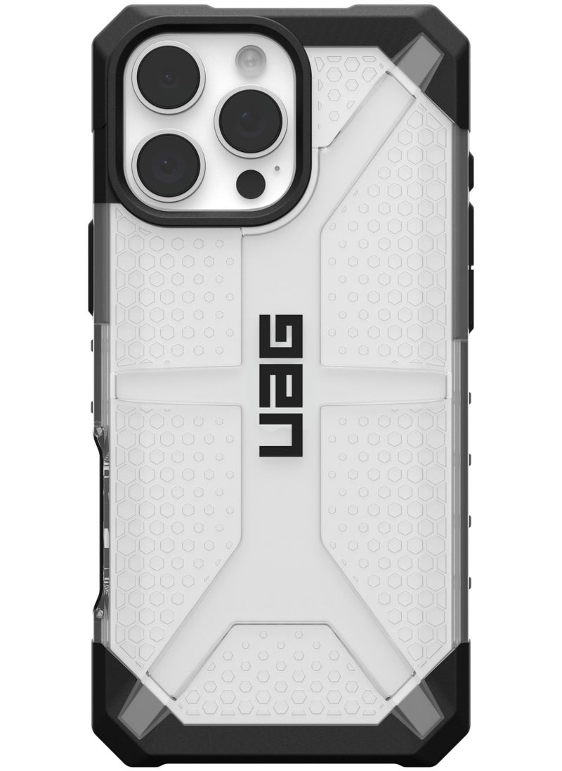 Urban Armor Gear UAG Plasma for iPhone 16 Pro MAX Case Cover [16 Feet Drop tested] - Ice  - Image 4