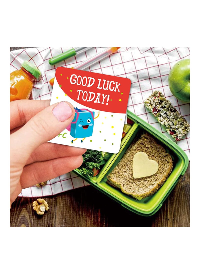 Generic - Lunch Box Notes for Kids, 60 Pcs Cute Positive Affirmation Cards Inspirational Motivational Cards Design for Kindergarten Boy’s and Girl’s Lunchbox,Back to School Gifts for Kids Students - Image 1