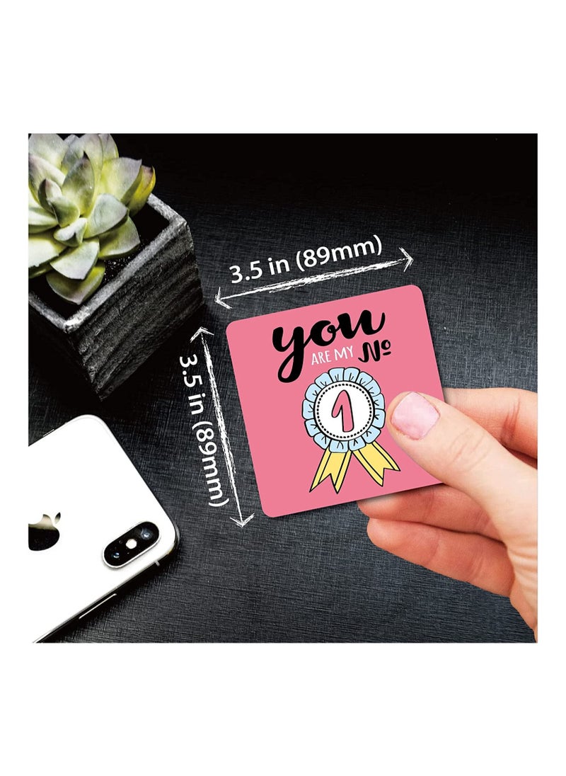 Generic - Lunch Box Notes for Kids, 60 Pcs Cute Positive Affirmation Cards Inspirational Motivational Cards Design for Kindergarten Boy’s and Girl’s Lunchbox,Back to School Gifts for Kids Students - Image 1