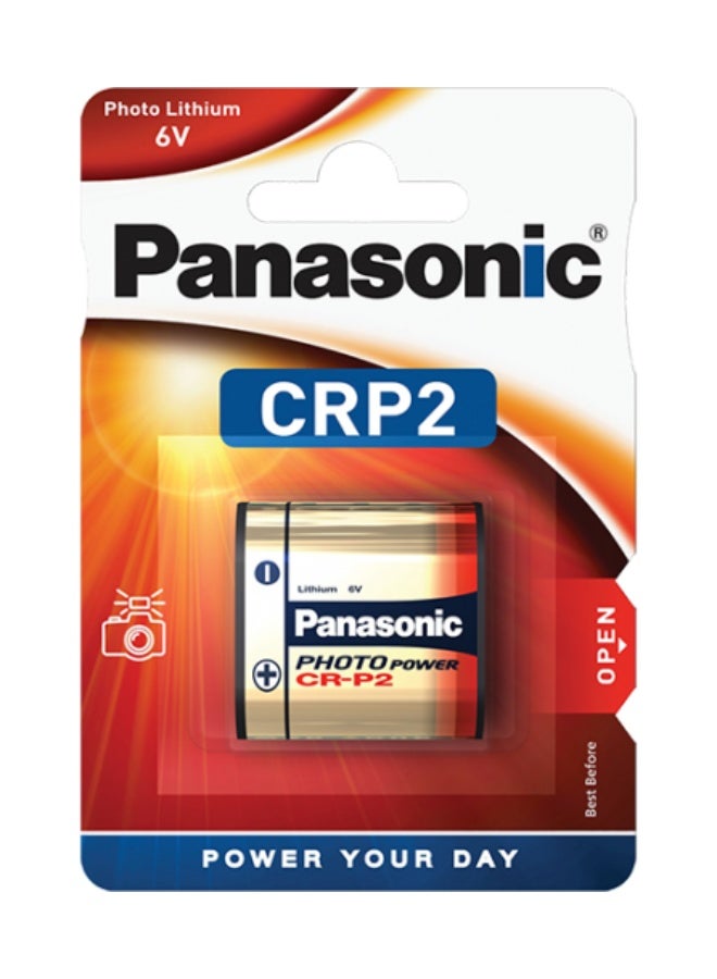 باناسونيك CR-P2PA/1B بطارية منزلية بطارية ليثيوم للاستخدام مرة واحدة - بطاريات (عبوة من 10 بطاريات ليثيوم، 6 فولت، أسود) - Image 3