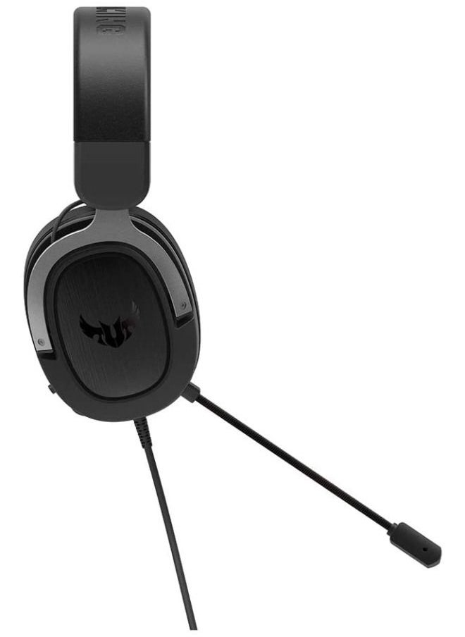 ASUS - TUF H3 Wired Gaming Headset 7.1 Surround Sound-Black - Image 1