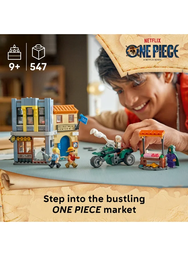 Lego ONE PIECE Showdown with Captain Smoker Toy 75642 (Age 9+, 547 Pieces)
