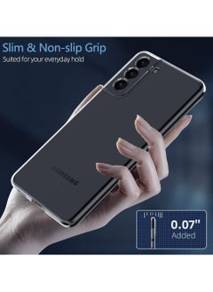 Samsung Galaxy S21 PLUS Case - Crystal Clear Soft TPU Slim Anti-Shock Transparent Back Cover with Ultimate Protection - pzsku/ZFED8F80F6114DA349A20Z/45/_/1727077264/16e5c96e-a980-4657-8bf5-baedbbbe4ba4