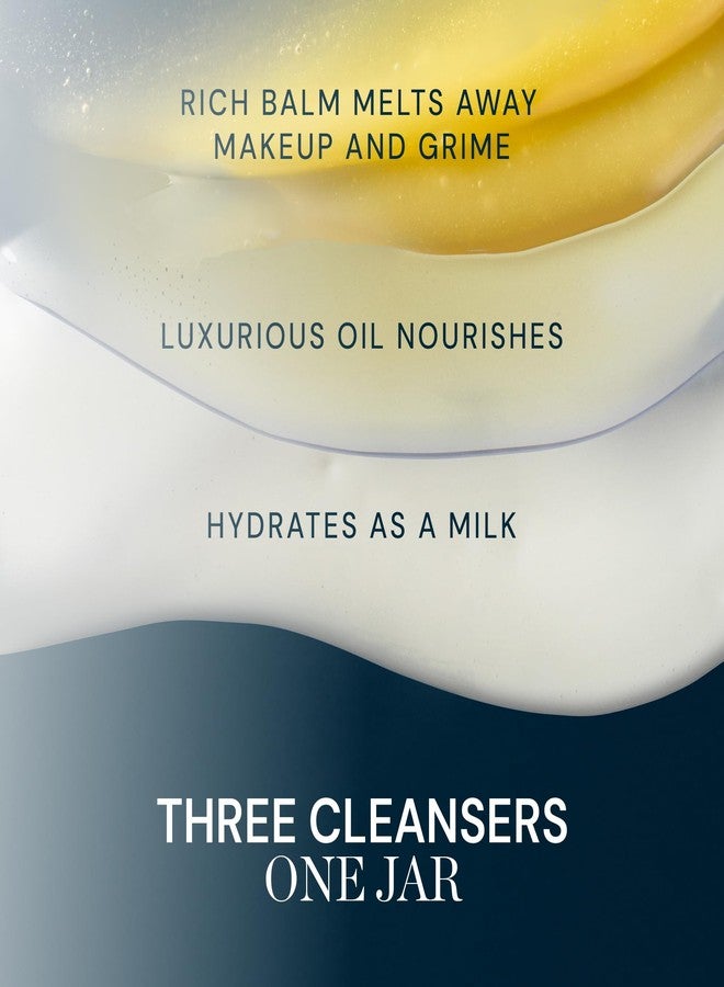 ELEMIS Pro-Collagen Travel Size Cleansing Balm - 3-in-1 Daily Face Cleanser - Melts Away Waterproof Makeup and Sunscreen - Lavender and Chamomile Oil - 20g - Image 2