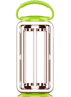 SONASHI Solar Rechargeable LED Lantern with BuiltIn Battery  Featured with Charging Indicator and Portable Handle  Solar Lights  Up to 4 Hours Working Time  Best for Indoors and Hiking SEL-705N Green  - Image 1