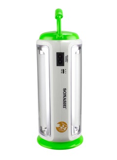 SONASHI Solar Rechargeable LED Lantern with BuiltIn Battery  Featured with Charging Indicator and Portable Handle  Solar Lights  Up to 4 Hours Working Time  Best for Indoors and Hiking SEL-705N Green  - Image 4