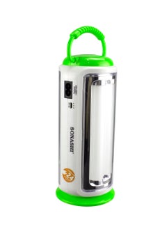SONASHI Solar Rechargeable LED Lantern with BuiltIn Battery  Featured with Charging Indicator and Portable Handle  Solar Lights  Up to 4 Hours Working Time  Best for Indoors and Hiking SEL-705N Green  - Image 3