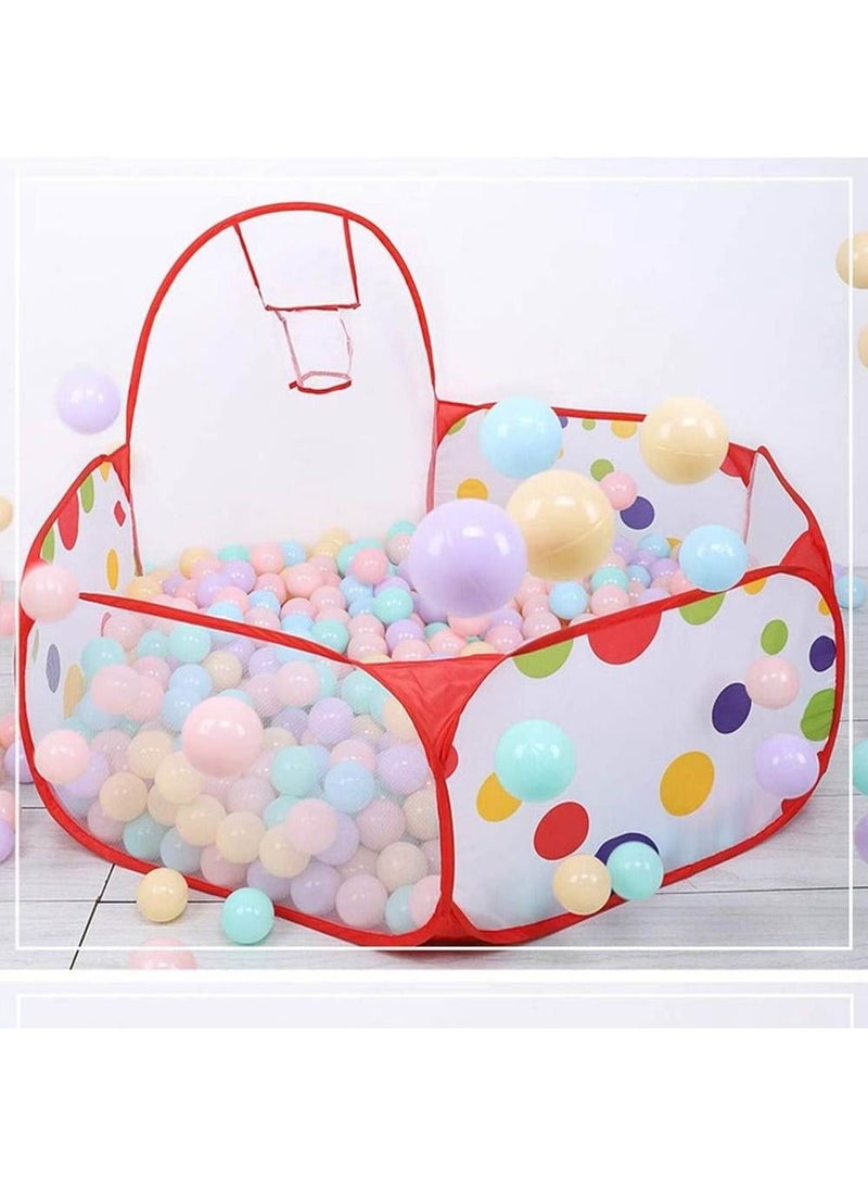 Foldable Colorful Play Toy Tent Ocean Ball Pit Pool For Kids - Image 3