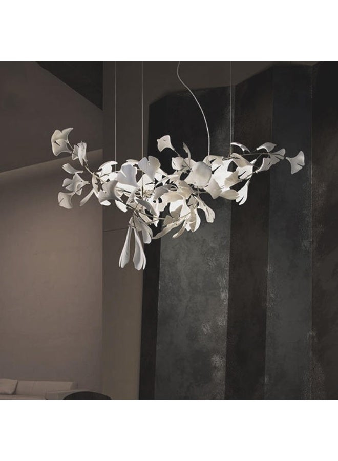 Golden Ginkgo Leaf Chandelier  - Image 2