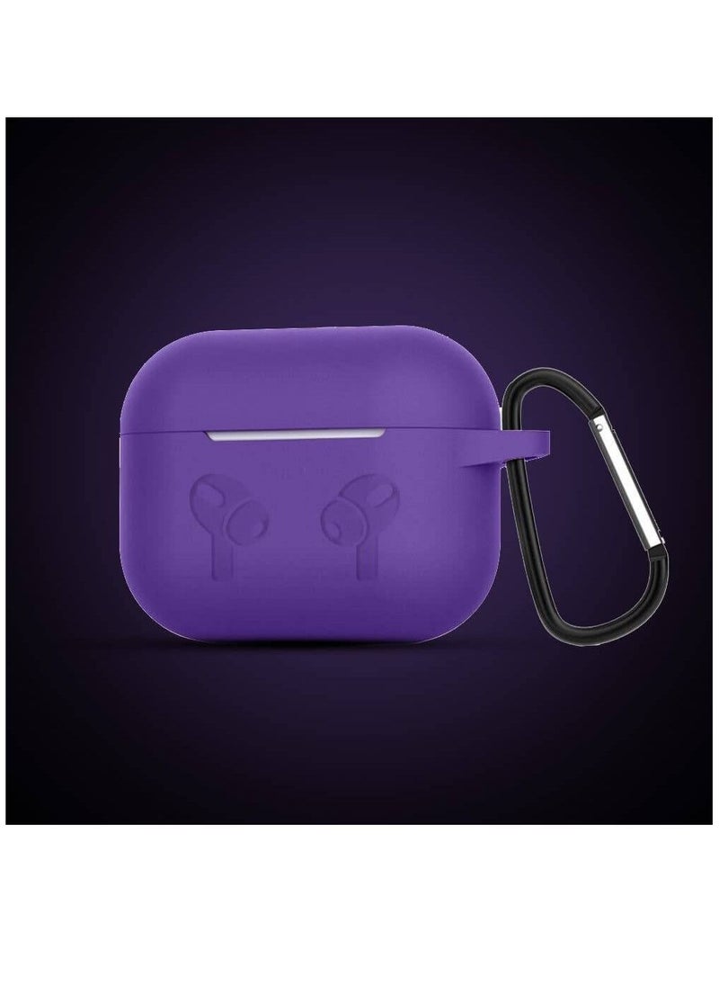 Generic - Silicone Protective Case Cover For Apple Airpods 3 3rd Generation Purple - Image 1