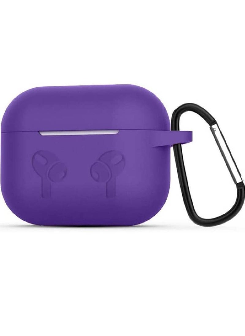 Generic - Silicone Protective Case Cover For Apple Airpods 3 3rd Generation Purple - Image 1