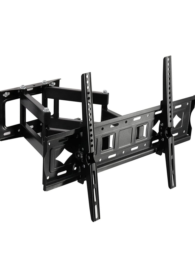Full Motion TV Wall Mount for Most 32-80 inch TV, Swivel and Tilt TV Mount with Rugged Double Arm Bracket, Universal TV Stand Holds Up to 40kg, VESA 600x400mm - Image 1