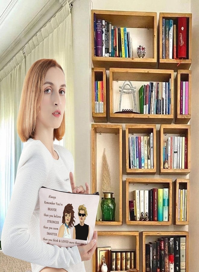 ليفلو حقيبة مستحضرات تجميل من فيلم الجريمة من LEVLO، هدية لمحبي مسلسلات النادلات وربات البيوت: أنتِ أشجع وأقوى وأذكى مما تعتقدين، حقيبة بسحاب من فيلم الجريمة (حقيبة الأخت دائماً في الجريمة). - Image 5