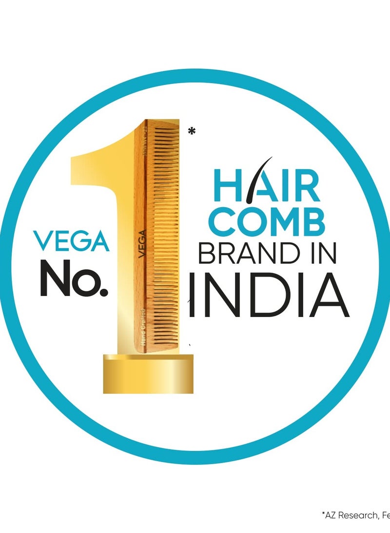 Vega Beard Comb, black, 19 g - Image 2