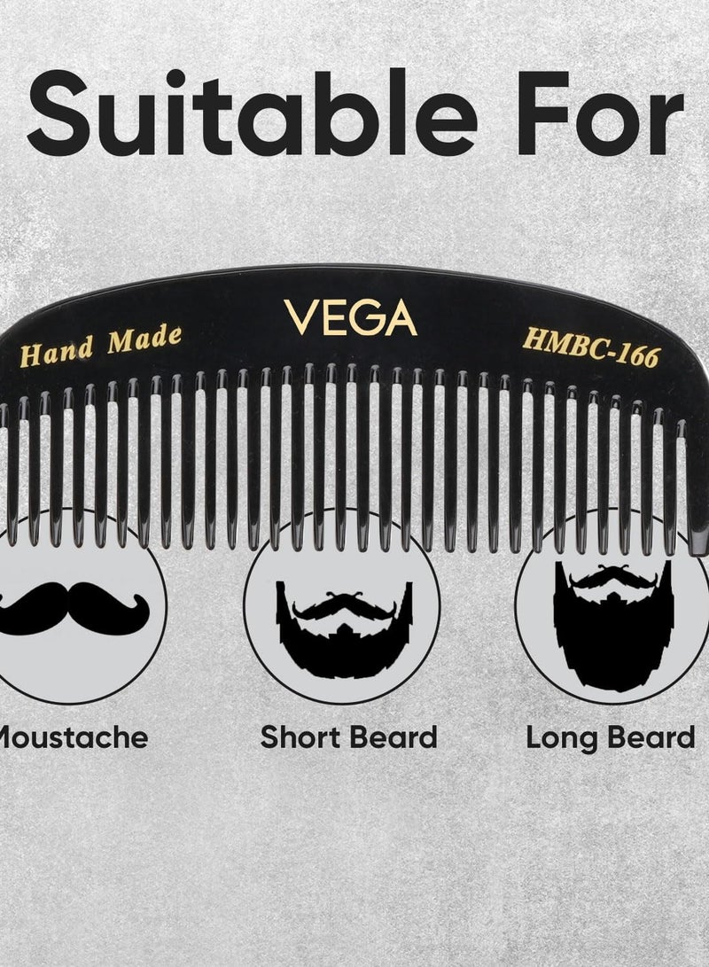 Vega Beard Comb, black, 19 g - Image 5