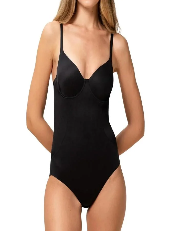 ترايامف Triumph Women's Body Make-up Soft Touch Bsw Ex Shaping Bodysuit, Black, 34C