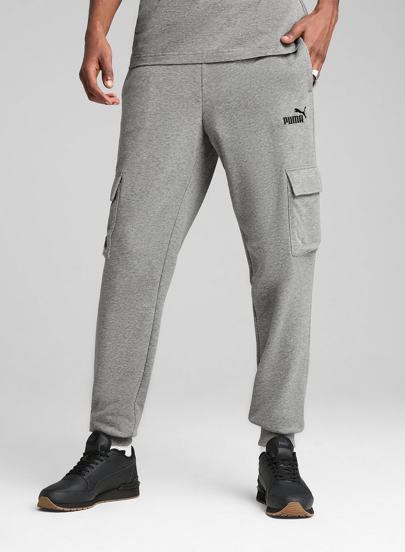 PUMA Essential Logo Cargo Track Pants - Image 1