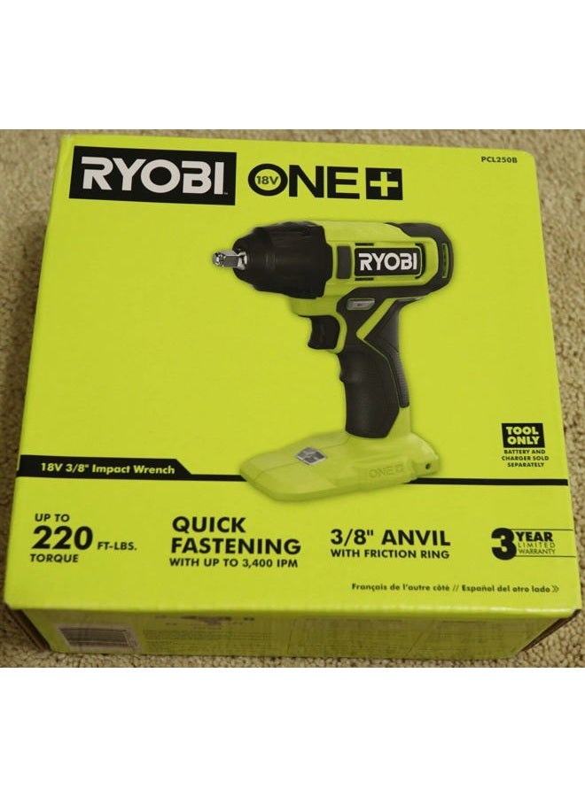 Ryobi PCL250B Cordless 3/8 in. Impact Wrench (Tool Only) - Image 1